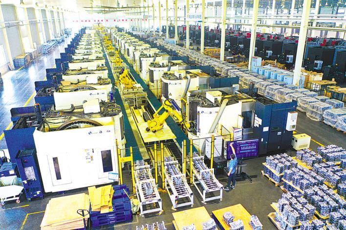 老河口這家企業(yè)年產(chǎn)百萬套新能源車缸體