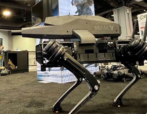 戰斗機器狗 智能步兵作戰新伙伴